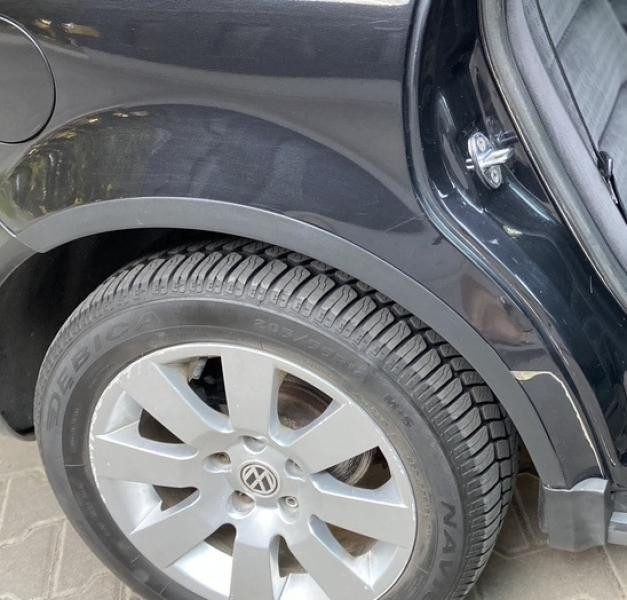 Купити Накладки на арки (4 шт, чорні) SW, 1996-2005, ABS для Volkswagen Passat B5 рр