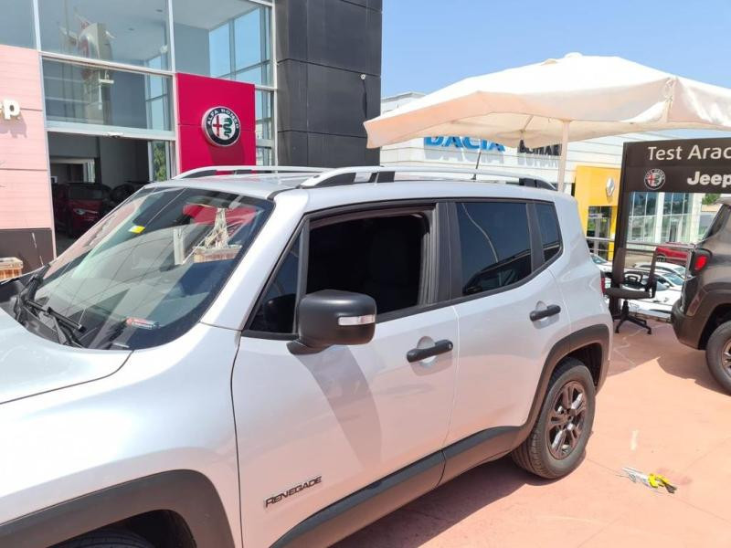 Купить Рейлинги Skyport (серый мат) для Jeep Renegade