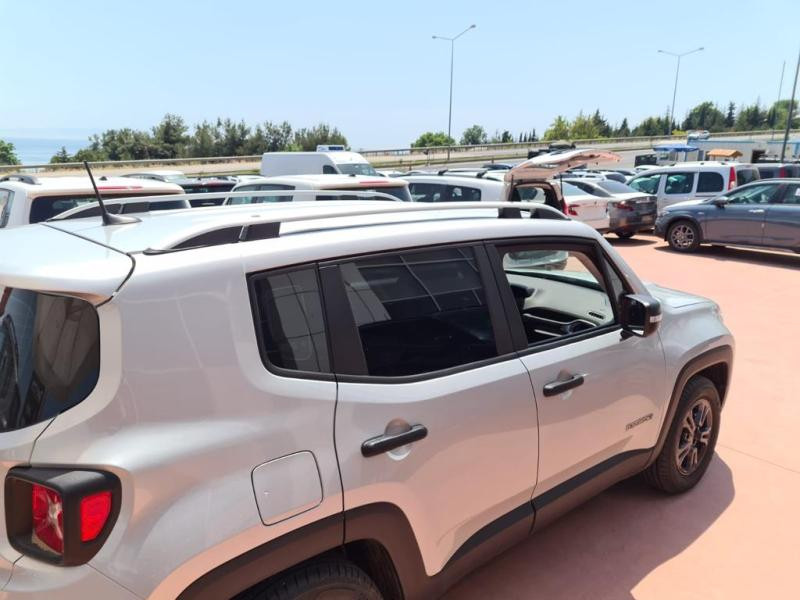 Купить Рейлинги Skyport (серый мат) для Jeep Renegade