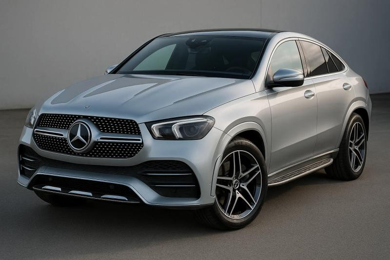Купить Передняя решетка (Diamond Silver) для Mercedes GLE coupe C167 2019- рр