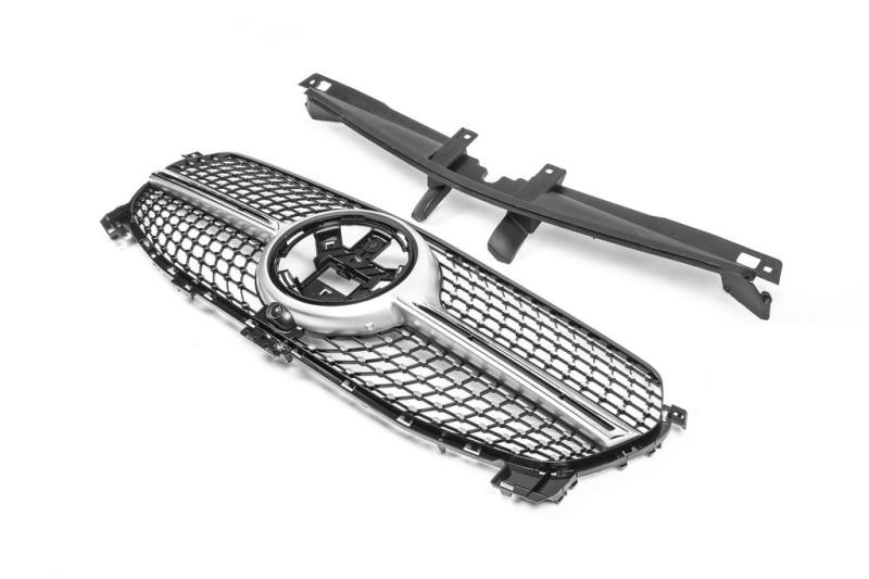 Купить Передняя решетка (Diamond Silver) для Mercedes GLE coupe C167 2019- рр