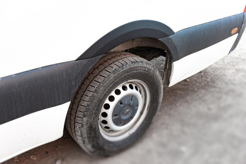 Купить Накладки на арки (4 шт, черные) для Mercedes Sprinter W907/W910 2018- гг