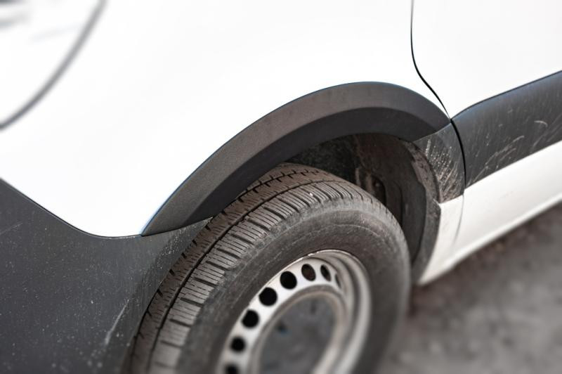 Купить Накладки на арки (4 шт, черные) для Mercedes Sprinter W907/W910 2018- гг