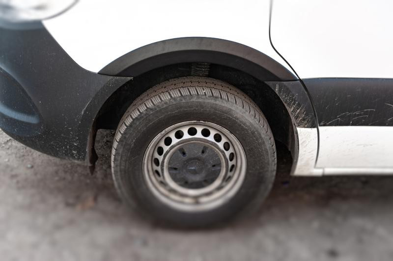 Купить Накладки на арки (4 шт, черные) для Mercedes Sprinter W907/W910 2018- гг