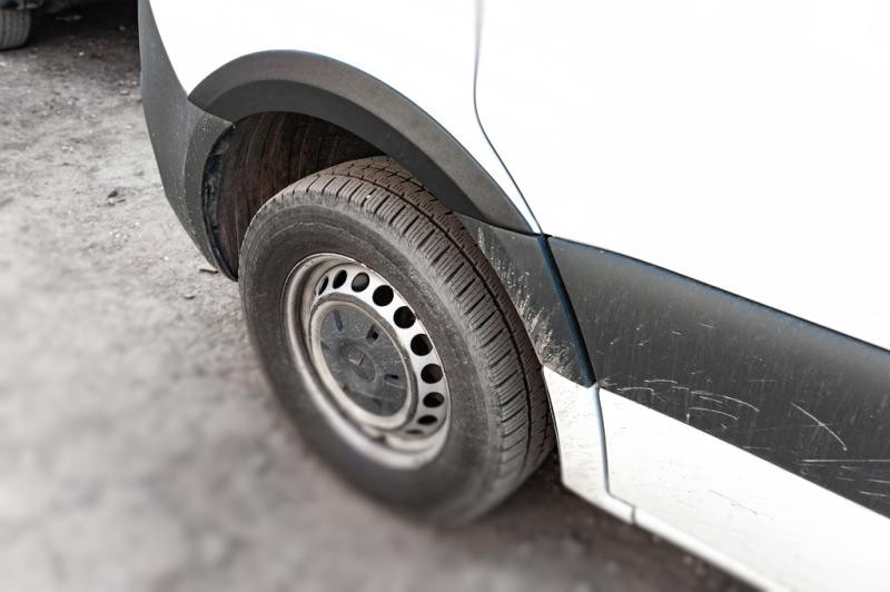 Купить Накладки на арки (4 шт, черные) для Mercedes Sprinter W907/W910 2018- гг