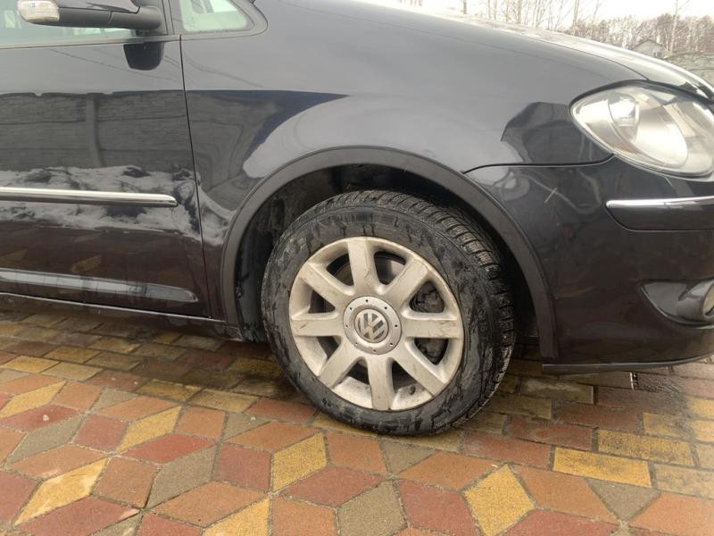 Купить Накладки на арки (4 шт, черные) 2006-2010, Пластиковые для Volkswagen Touran