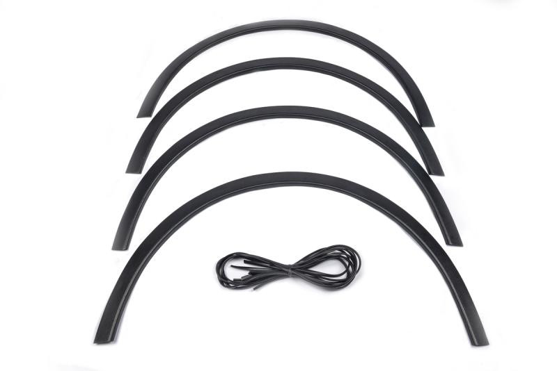 Купить Накладки на арки (4 шт, черные) 2006-2010, Пластиковые для Volkswagen Touran