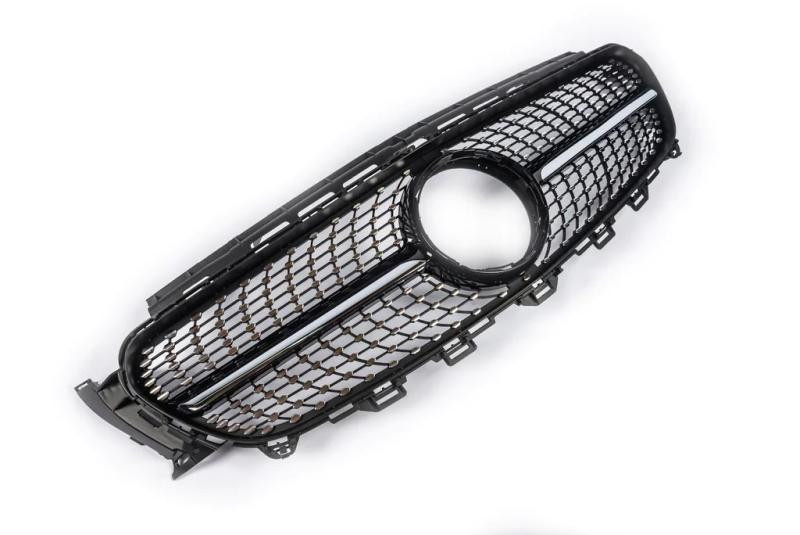 Купить Передняя решетка Diamond Black (для 2016-2020) Без места под камеру для Mercedes E-class coupe C238