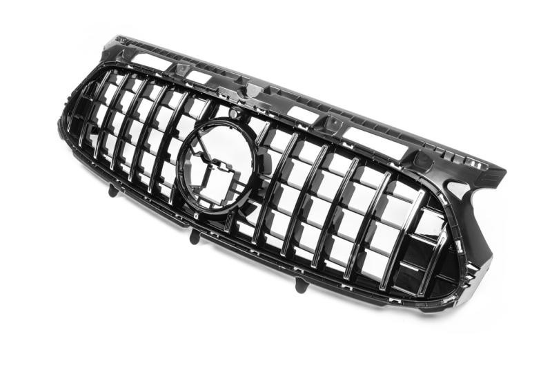 Купити Передня решітка Panamericana GT (для AMG Line) Без місця під камеру для Mercedes GLA H247 2020- рр