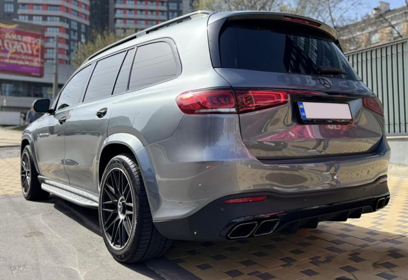 Купити Задній дифузор з насадками BlackEdition (дизайн GLS63) для Mercedes GLS X167