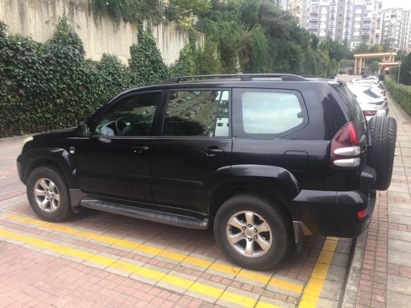 Купити Рейлінги Skyport Black (2 шт) для Toyota Land Cruiser Prado 120