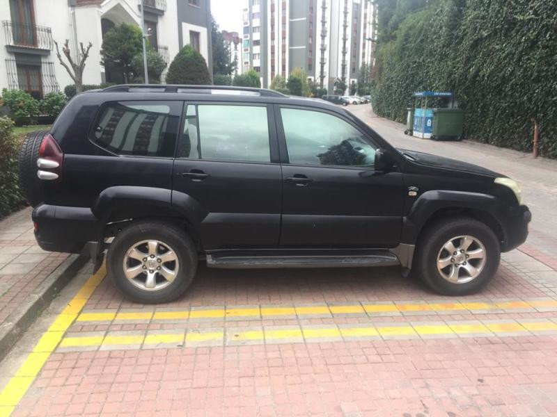 Купити Рейлінги Skyport Black (2 шт) для Toyota Land Cruiser Prado 120