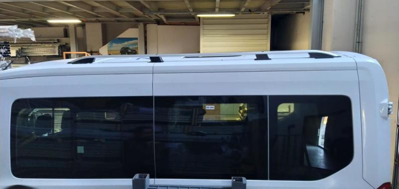 Купить Рейлинги Skyport (2 шт, серые) для Ford Transit 2014- гг