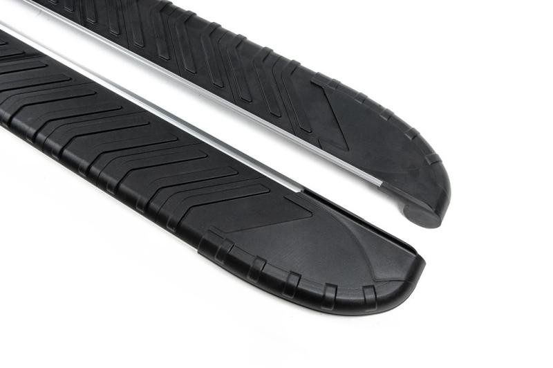 Купить Боковые пороги Bosphorus Grey (2 шт., алюминий) 2016-2018 для Opel Antara