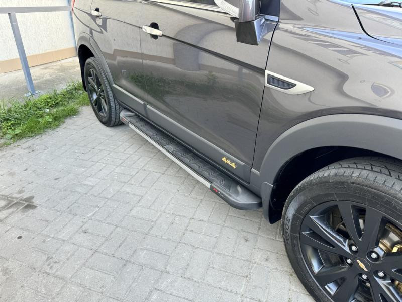 Купить Боковые пороги RedLine V1 (2 шт., алюминий) 2007-2015 для Opel Antara