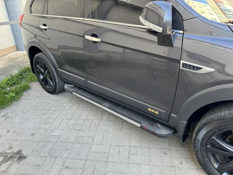 Купить Боковые пороги RedLine V1 (2 шт., алюминий) 2007-2015 для Opel Antara