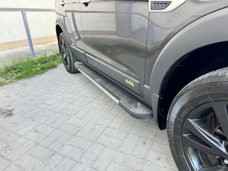 Купить Боковые пороги RedLine V1 (2 шт., алюминий) 2007-2015 для Opel Antara