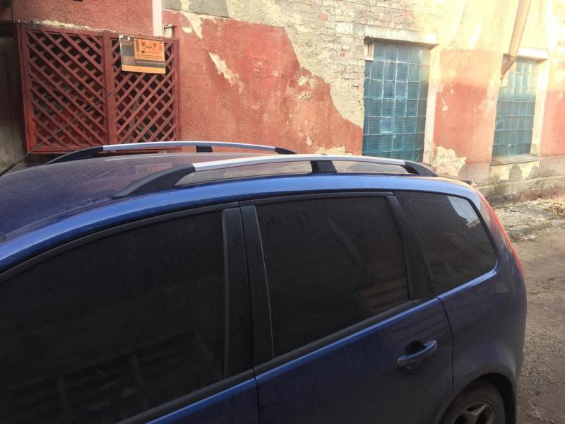 Купити Рейлінги Хром Пластикові ніжки для Ford C-Max 2004-2010 рр