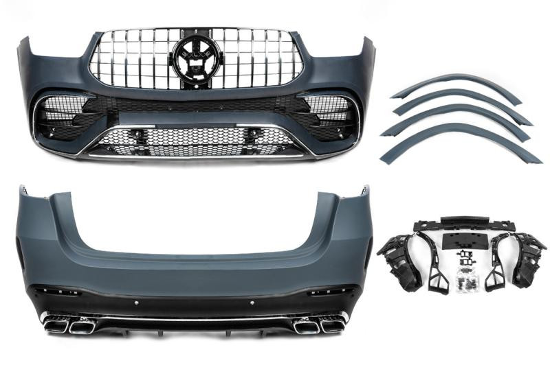 Купити Комплект обвісів AMG GLE63 (з повним заднім бампером) для Mercedes GLE W167