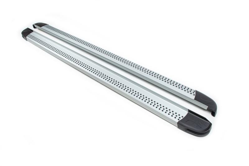 Купить Боковые пороги Maya V2 (2 шт., алюминий) С окрашенной листвой на дверях для Ford Kuga/Escape 2013-2019 гг