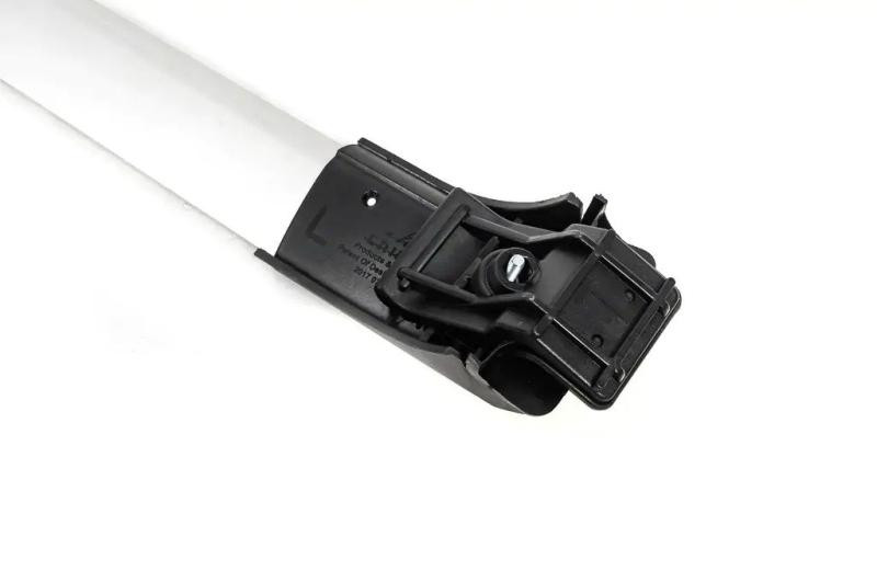 Купить Багажник (поперечины) на обычные рейлинги Skybar V1 (2 шт) до 110 см, Серый для Volkswagen Touran 2010-2015 гг