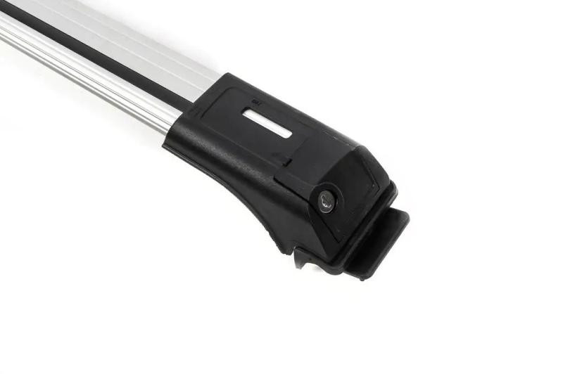 Купить Багажник (поперечины) на обычные рейлинги Skybar V1 (2 шт) до 110 см, Черный для Volkswagen Touran 2010-2015 гг