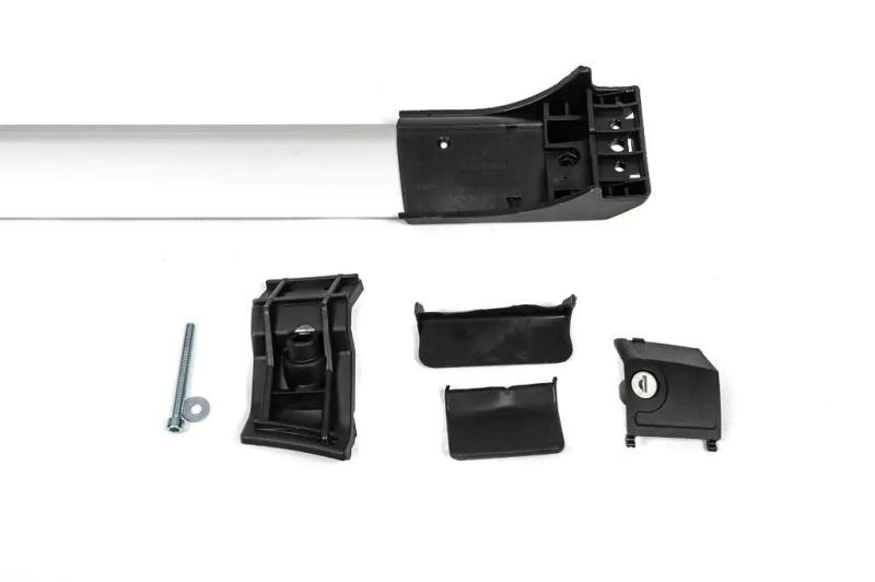 Купить Багажник (поперечины) на обычные рейлинги Skybar V1 (2 шт) до 110 см, Черный для Volkswagen Touran 2010-2015 гг