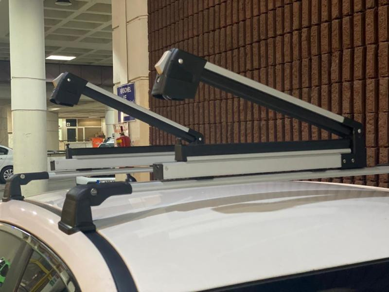 Купить Крепление лыж (на поперечные дуги) под 4 пары лыж