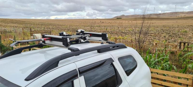 Купить Крепление лыж (на поперечные дуги) под 4 пары лыж