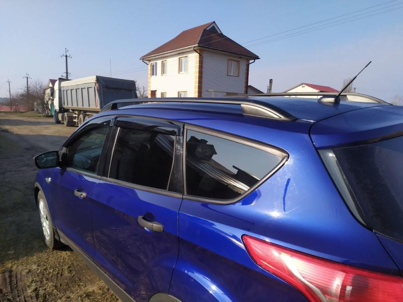 Купить Рейлинги Skyport (черные) для Ford Kuga/Escape 2013-2019 гг