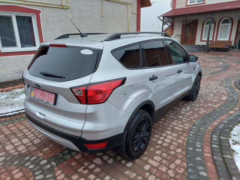 Купить Рейлинги Skyport (черные) для Ford Kuga/Escape 2013-2019 гг