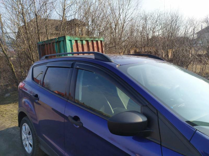 Купить Рейлинги Skyport (черные) для Ford Kuga/Escape 2013-2019 гг