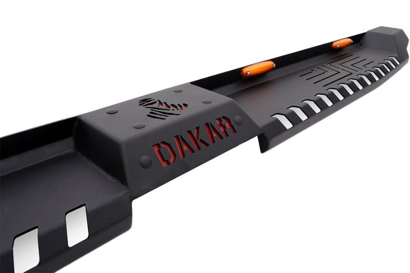 Купить Боковые пороги Dakar V2 с LED (2 шт, металл) для Ford Ranger 2011-2022 гг