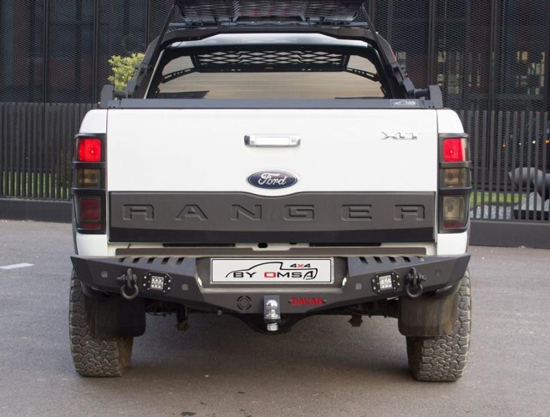Купити Посилений задній бампер Dakar V1 для Ford Ranger 2011-2022 рр