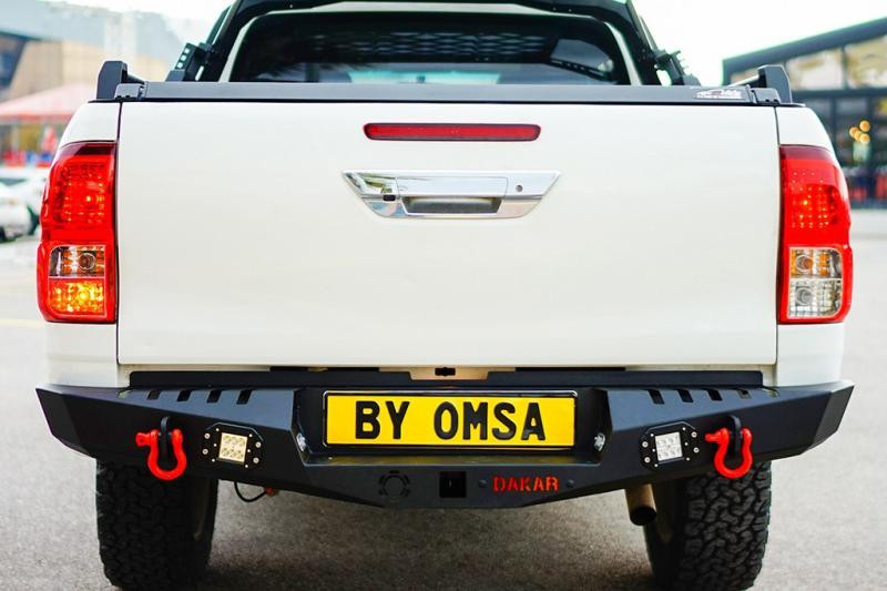 Купить Усиленный задний бампер Dakar V1 (2010-2015) для Mitsubishi L200