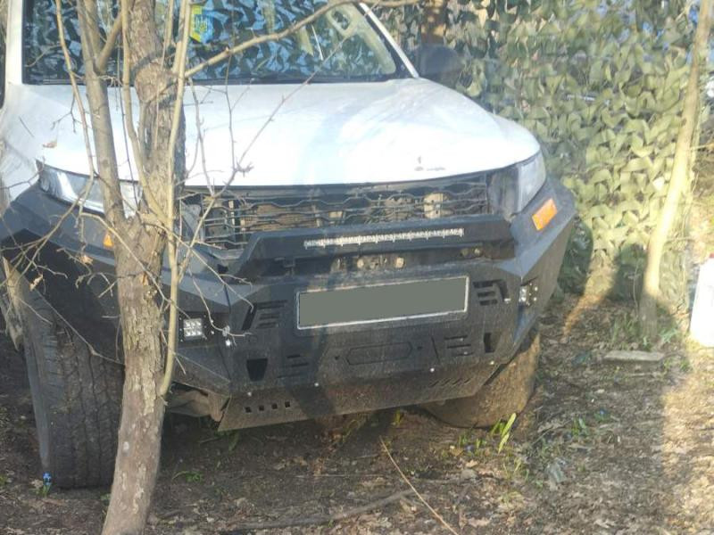 Купить Передний бампер с защитой картера Dakar (2019-2025) для Mitsubishi L200