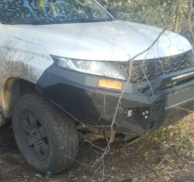Купить Передний бампер с защитой картера Dakar (2019-2025) для Mitsubishi L200