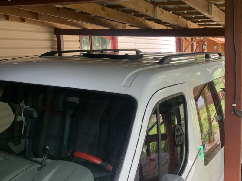 Купити Універсальні рейлінги чорні (2 шт, алюміній) 180см