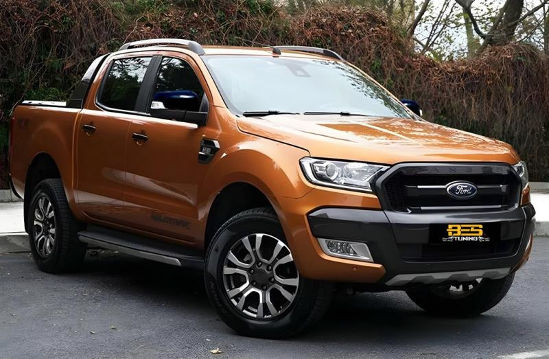 Купити Накладки на дзеркала 2015-2025 (BMW-style, 2 шт) для Ford Ranger рр
