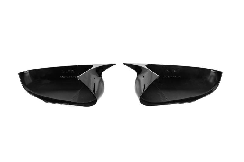 Купить Накладки на зеркала BMW-Style (2 шт) для Toyota C-HR 2016-2023 гг