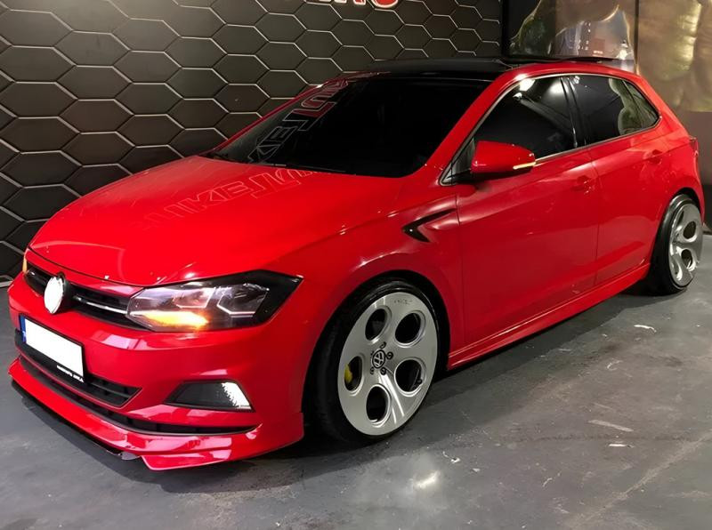 Купить Накладки на зеркала RLine-Look (2 шт) для Volkswagen Polo 2017- рр