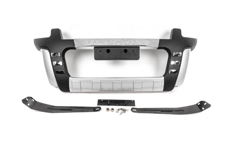 Купить Передняя накладка Libao 2014-2016 (пластик) для Nissan Qashqai/Rogue Sport