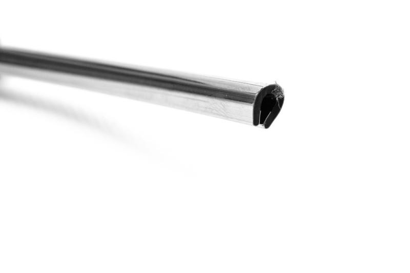 Купить Хром молдинг на метраж П-образный sal19a (1 метр, 8.5 мм)