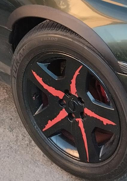 Купить Накладки на арки (4 шт, черные, ABS-пластик) для Opel Omega B 1994-2003 гг