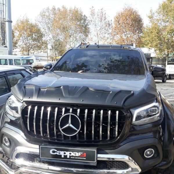 Купить Комплект накладок на капот DRAGON (3 шт) для Mercedes X class