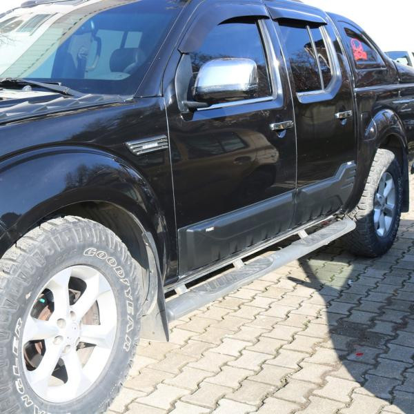 Купить Молдинг на двери (4 шт, ABS) для Nissan Navara 2006-2015 гг
