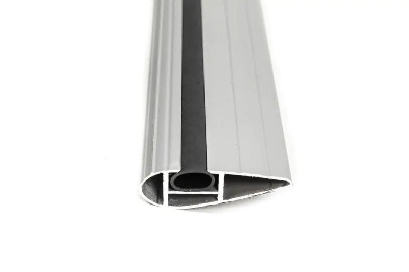 Купити Багажник (поперечини) на звичайні рейлінги Skybar V1 (2 шт) до 140 см, Сірий для Toyota Land Cruiser Prado 250