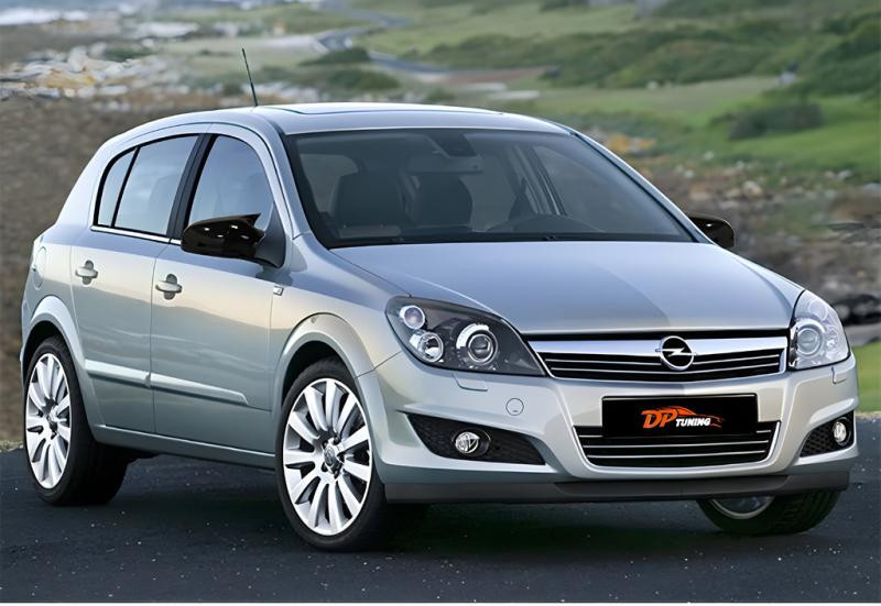 Купить Накладки на зеркала BMW-style 2010-2013 (2 шт) для Opel Astra H