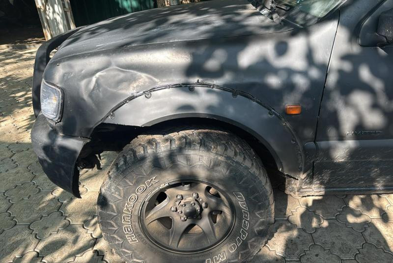 Купить Универсальные накладки на арки UNIV-034 (4шт, ABS-пластик, черные)