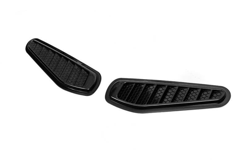 Купить Накладка на капот тип-A (2 шт, ABS)